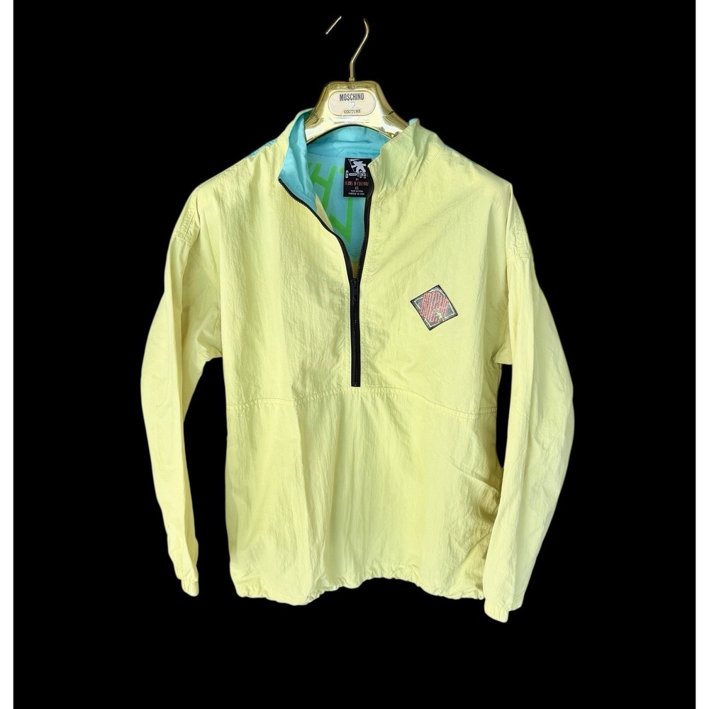 Vintage Gotcha Pullover Jacket XS Icons of Culture Nylon Windbreaker 90s Surf